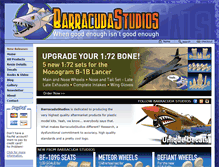 Tablet Screenshot of barracudacals.com